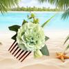 Bohemian Flower Hairpin Hair Clip Wedding Bride Accessories Sweet Flower Hair Comb  Thailand
