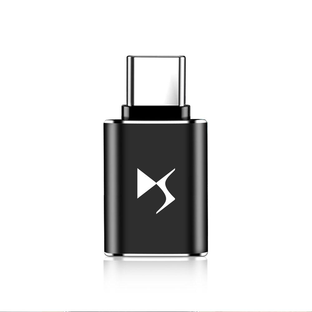 OTG USB 3.0 To Type C Adapter Mini Converter Phone Charging Cable Charger For Citroen C1 C3 C4 C4L C5 C6 VTS C-ELYSEE DS3 DS5 DS