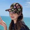 Flower Printed Baseball Cap Sun Protection Hip Hop Gorras Fashion Sport Snapback Hat  Outdoor