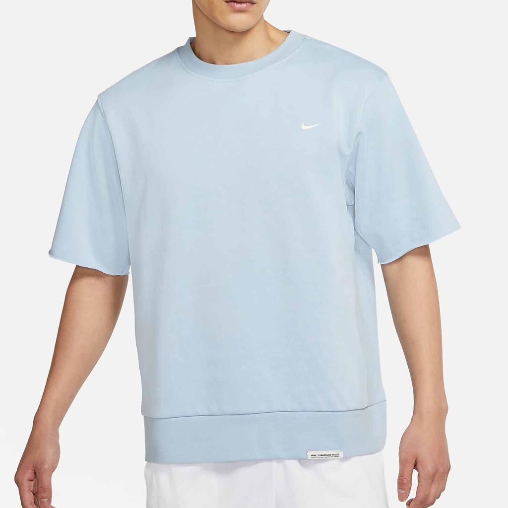 Nike Dri-Fit Standard Issue Crew Neck Short Sleeve Sports Tee Men Tops Light-Armory-Blue CV1940-440