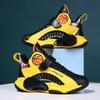 Kids High-top Basketball Shoes Outdoor Boy Sports Tennis Shoes Children Wear-resistant Cushioning Running Shoes Kids Shoes