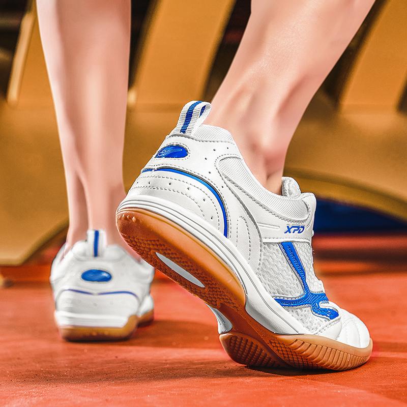 Классические амортизирующие противоскользящие и износостойкие туфли для настольного тенниса для подростков и взрослых, спортивная обувь, тренировочная обувь