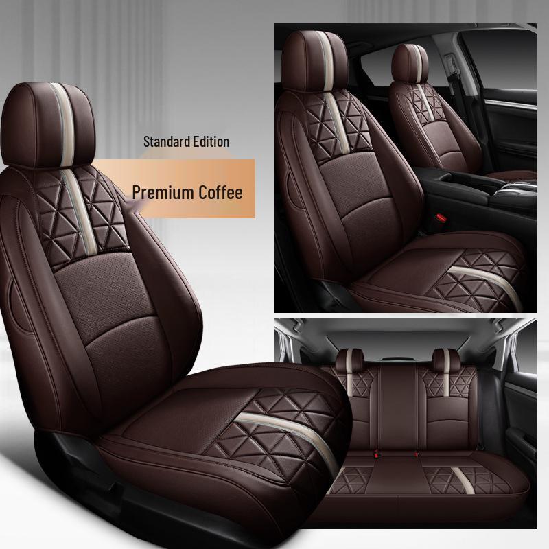 Honda Civic 5-Seater Custom Car Seat Cushion & Cover for 19-21 Models - All-Season, Full Coverage