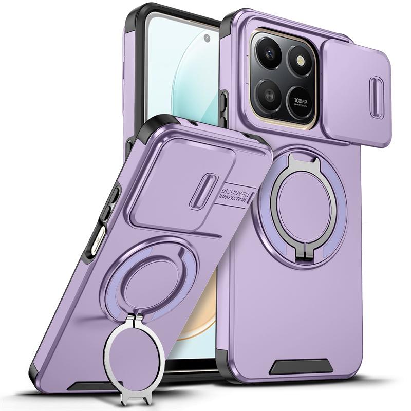 Для Honor 400 Smart 5G X7D X8D Защитная крышка-броня с защитой объектива камеры-слайдера Funda Для Honor X5C Plus Защитные бамперы военного класса Чехол с кольцом