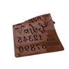 1Pc 3D Hebrew Letters Arabic Numbers Diy Silicone Chocolate Mold For Baking Cake Bakeware Mould Decorating Tools
