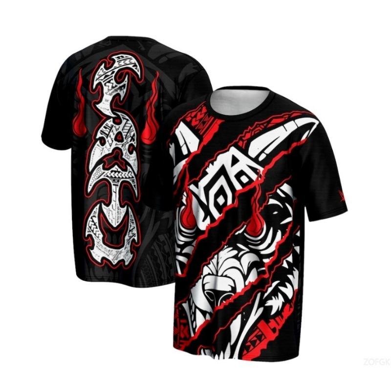 2025 Wrestling 3D Printed T-shirt Breathable and Comfortable Summer T-shirt Street Casual Round Neck Top