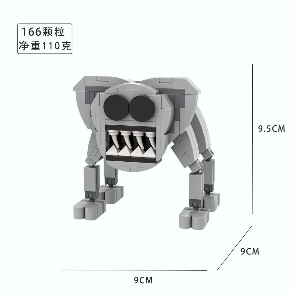 Zoonomaly Игрушка-фигурка Zoonomaly Zoo Blocks Набор блоков Zoonomaly Фигурка из игры ужасов Zoonomaly Кирпичный Страж Кот Коала Монстр Животные Строительство