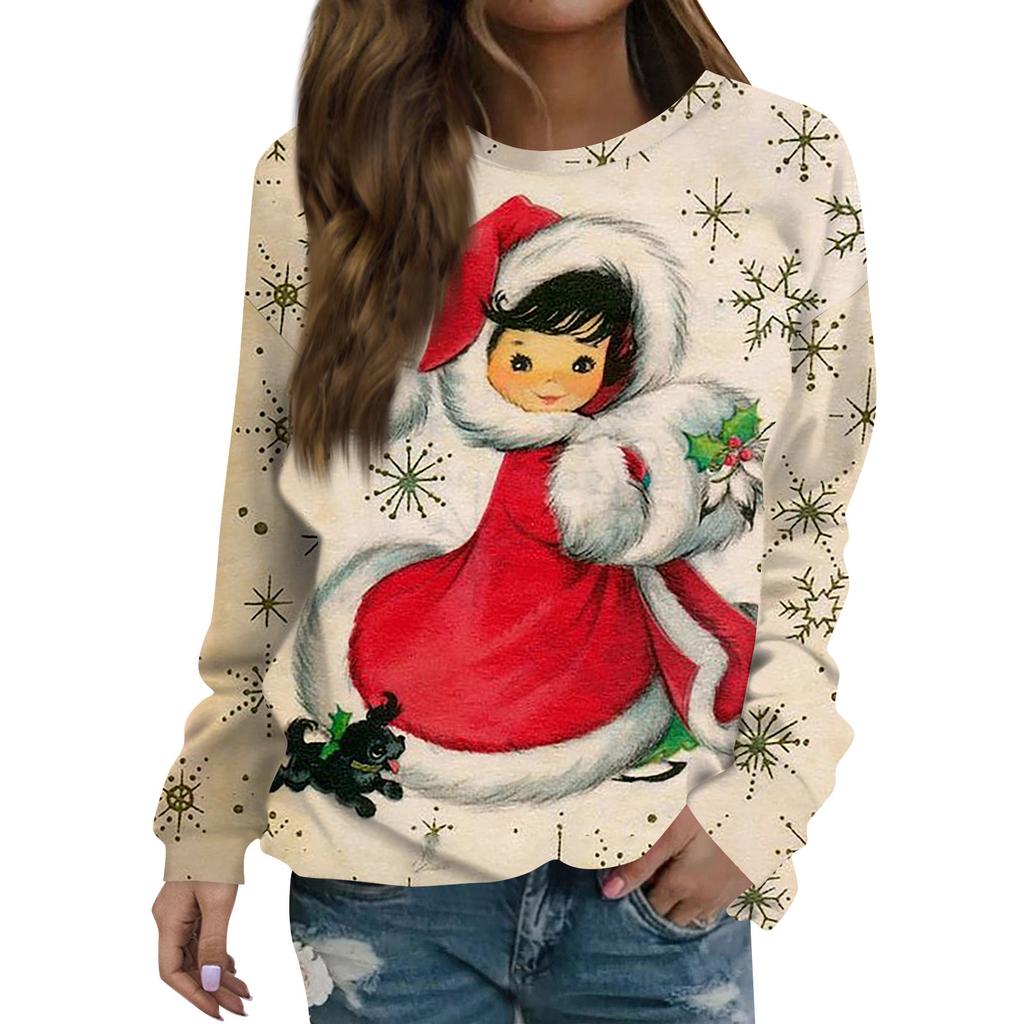 Женские осенне-зимние топы, женская толстовка с длинными рукавами, повседневные флисовые топы с круглым вырезом, свободный крой, половер