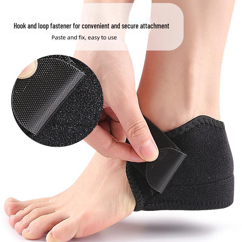 Силиконовый амортизирующий рукав для пятки: Снятие давления, Увеличение роста, Противоскользящая, Защитная накладка от трещин
