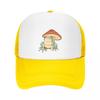 Cottagecore Frog With Mushroom Baseball Cap Trucker Hat Gentleman Hat Snap Back Hat Mens Cap Women'S