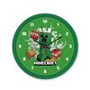 GRANUP Minecraft Creeper Wall Clock