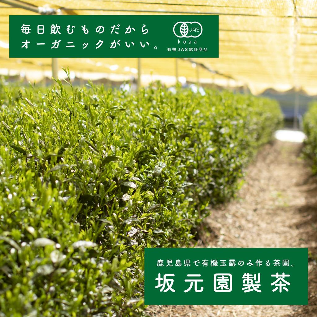 Органический порошковый чай Гёкуро 70 г Сакамотоэн Сейча Сделано в префектуре Кагосима Магазин Shizennooka