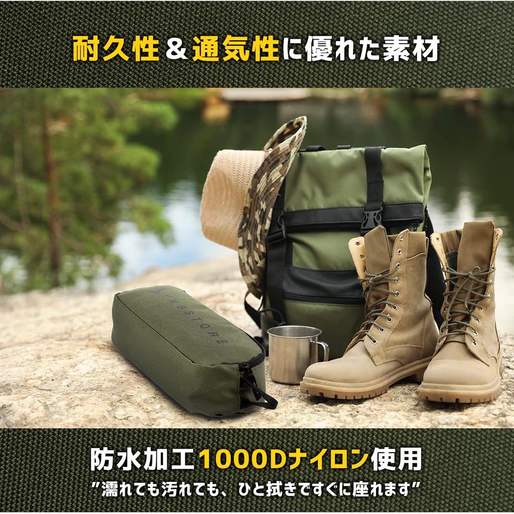 Уличный стул для кемпинга, складной походный компактный сверхлегкий скалолазание [YMB STORE] (Серо-коричневый)