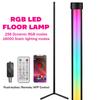 150 СМ Современный RGB Светодиодный Торшер Крытый Угловой Торшер Украшение Дома Живой Рим Художественный Декор Атмосферное Постоянное Освещение Стенда