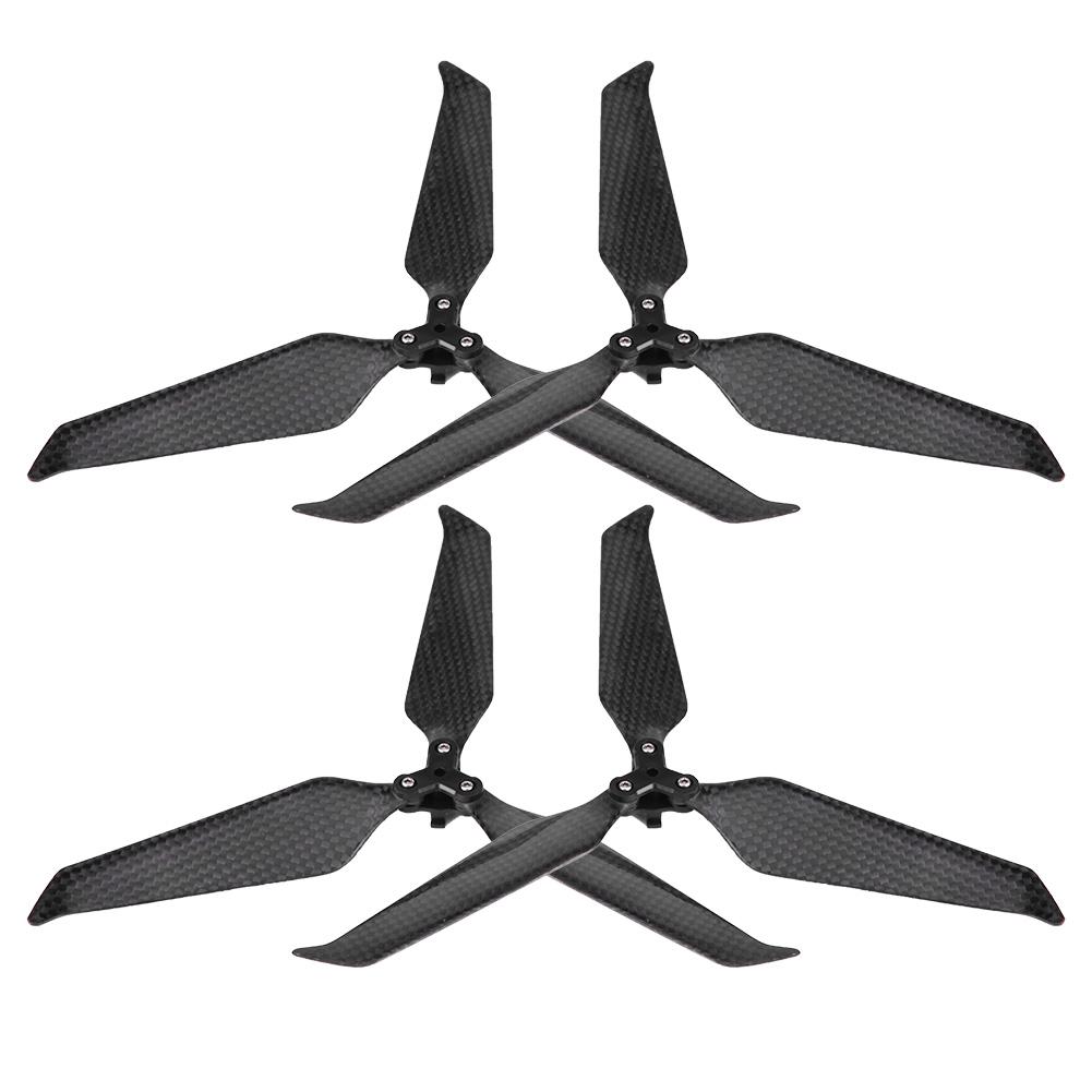 Carbon Fiber Quick Release 8743 Noise Reduction 3 Blade Propeller for DJI Mavic 2 Pro Zoom