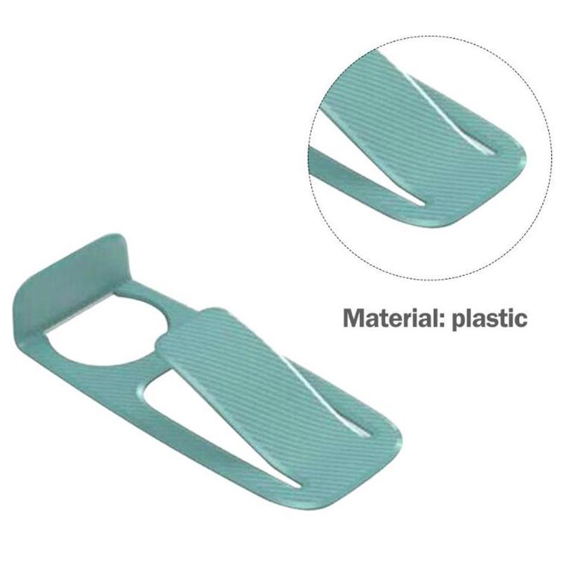 Пружинный инновационный дверной стопор надежно удерживает клиновой держатель открытой двери