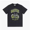 Ganni Green Cherry Logo PrinT Women S T ShirT T4292 252