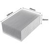 Extruded Aluminum Heatsink Radiator Heat Sink Cooler for LED Electronic Chip LCD Integrated Circuit Cooling Heat Dissipation