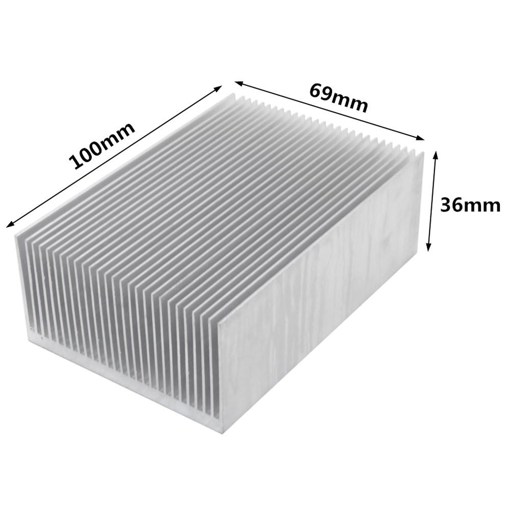 Extruded Aluminum Heatsink Radiator Heat Sink Cooler for LED Electronic Chip LCD Integrated Circuit Cooling Heat Dissipation