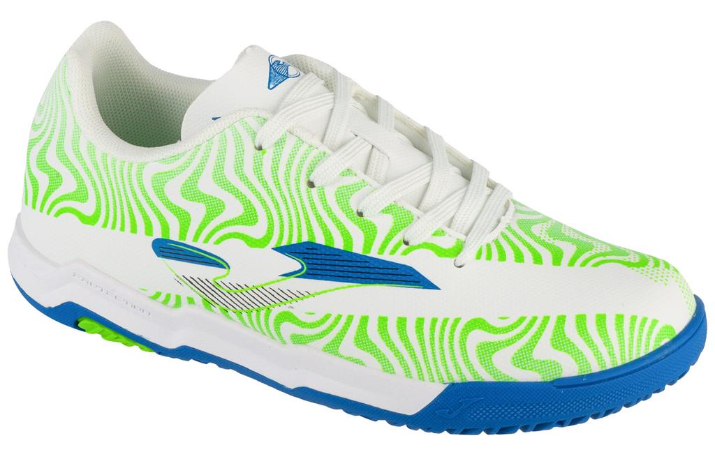 Joma Evolution Jr 25 EVJS IN, for Boy White Indoor Football Trainers