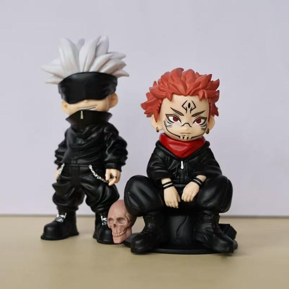 1-3P Jujutsu Kaisen Anime Figure 3 Style Satoru Gojo Action Figure Lord Of The Curse Sukuna Statuette Collection Model Doll Toys
