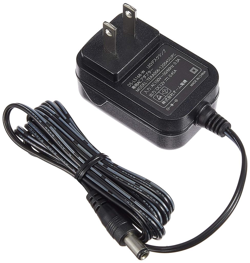 OHM LED desk lamp White [Product number] 07-8316 DS-LS16B-W