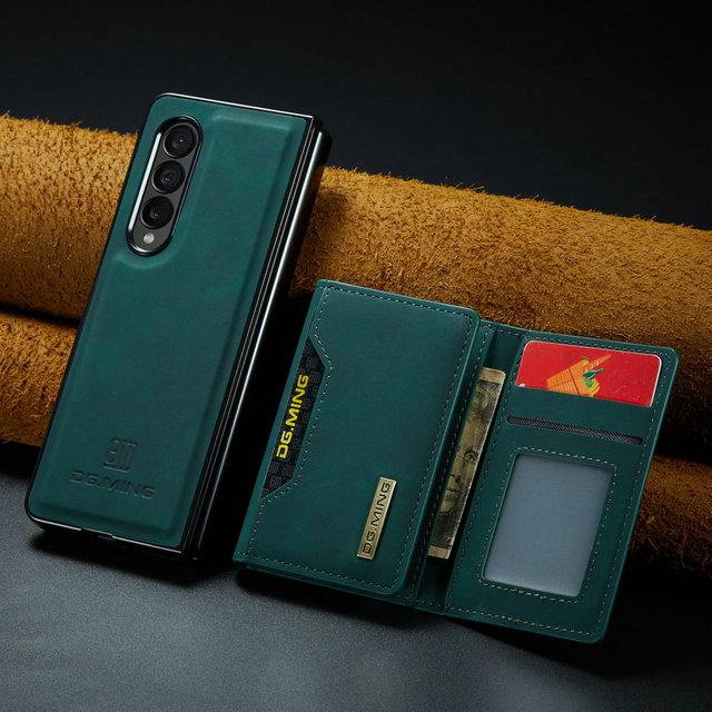 Кожаный чехол для телефона с защитой от падения в деловом стиле для Samsung Galaxy Z Fold 4 5g Fold4 Fold3 Fold 3 S23 S22 Ultra S20 Plus S21 Fe