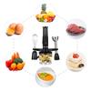 4-in-1 Multifunctional Immersion Hand Blender 3-speed Handheld Stick Blender 600W Low Noise with