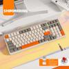 Беспроводная игровая механическая клавиатура K96 2.4G с 100 клавишами и возможностью горячей замены по Bluetooth 5.0, двойная клавиатура ISSI Silencing для ноутбука