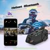 Motorcycle Helmet Bluetooth All-in-one HD Tachograph 6 People 1000 Meters Intercom