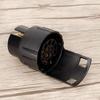 Duokon ABS 7 to 13 Pin Trailer Truck Caravan Tow Socket Plug Converter Adapter (Black)
