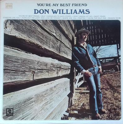 Виниловая пластинка DON WILLIAMS - You're My Best Friend ABCL5127 MCA Records 1975 UK Folk Б/у