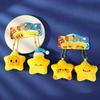 Kawaii Cute Star Plush Keychain Pendant Cartoon Car Key Ring Exquisite Creative Backpack Decoration Accessories Gifts