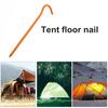 16Pcs Aluminum Alloy Tent Peg Sharp Tip Heavy Duty Bright Color Lightweight Outdoor