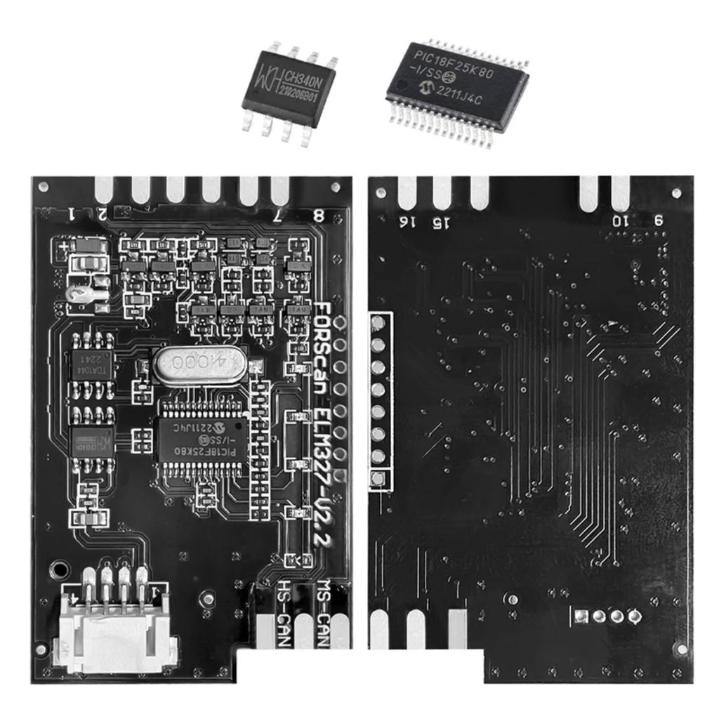 FORscan ELM 327 OBD2 Диагностический Сканер USB V1.5 Переключатель HS/MS CAN Для Автомобилей Ford Считыватель Кодов