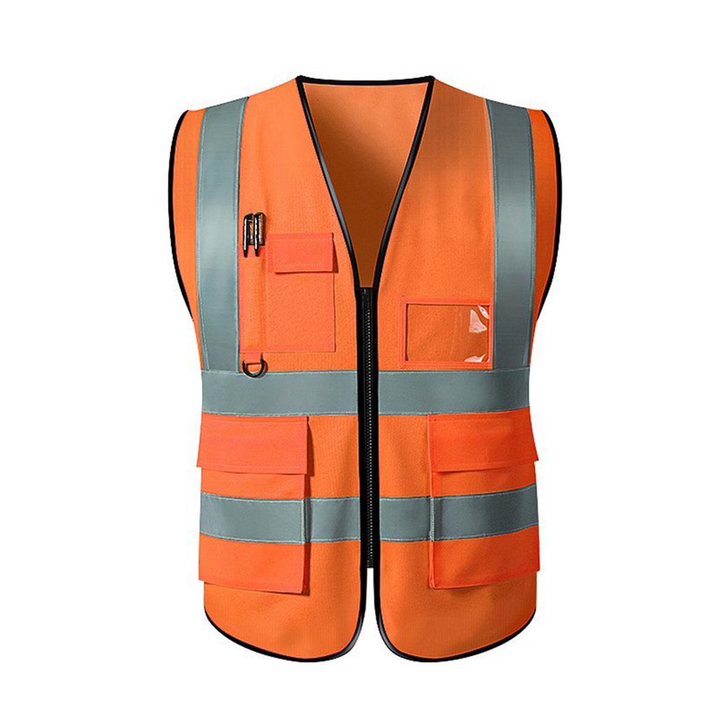 Одежда для дорожного движения Светоотражающая одежда Яркая флуоресцентная рабочая одежда