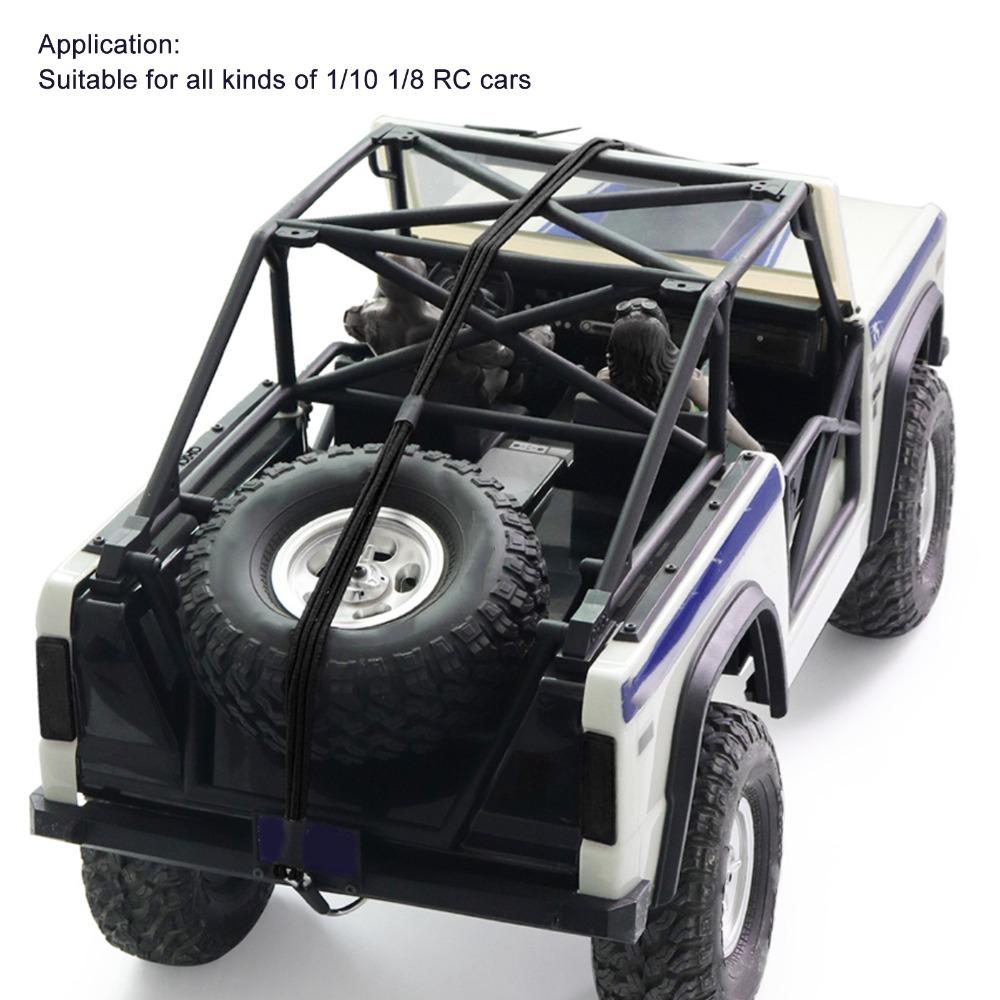 Nylon RC Crawler Winch Strap for TRX4/Axial SCX10/Capra RC Crawler for 1/10 1/8 RC Cars