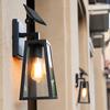 Modern Outdoor Hexagonal Wall Sconce