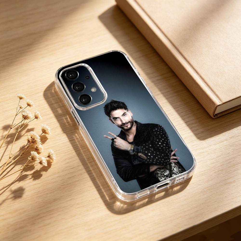 Charly Flow phone Case For Samsung S25,24,21,22,23,30,Ultra,20,Plus,Fe,Lite,Note Transparent Cover