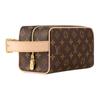 Louis Vuitton Косметичка Monogram Canvas с кожаной отделкой Женская косметичка Коричневый M83112