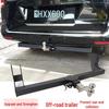Совместимо с Mercedes-Benz Vito V260 Viano: Модифицированный задний буксировочный крюк Прицепная балка Снятие.