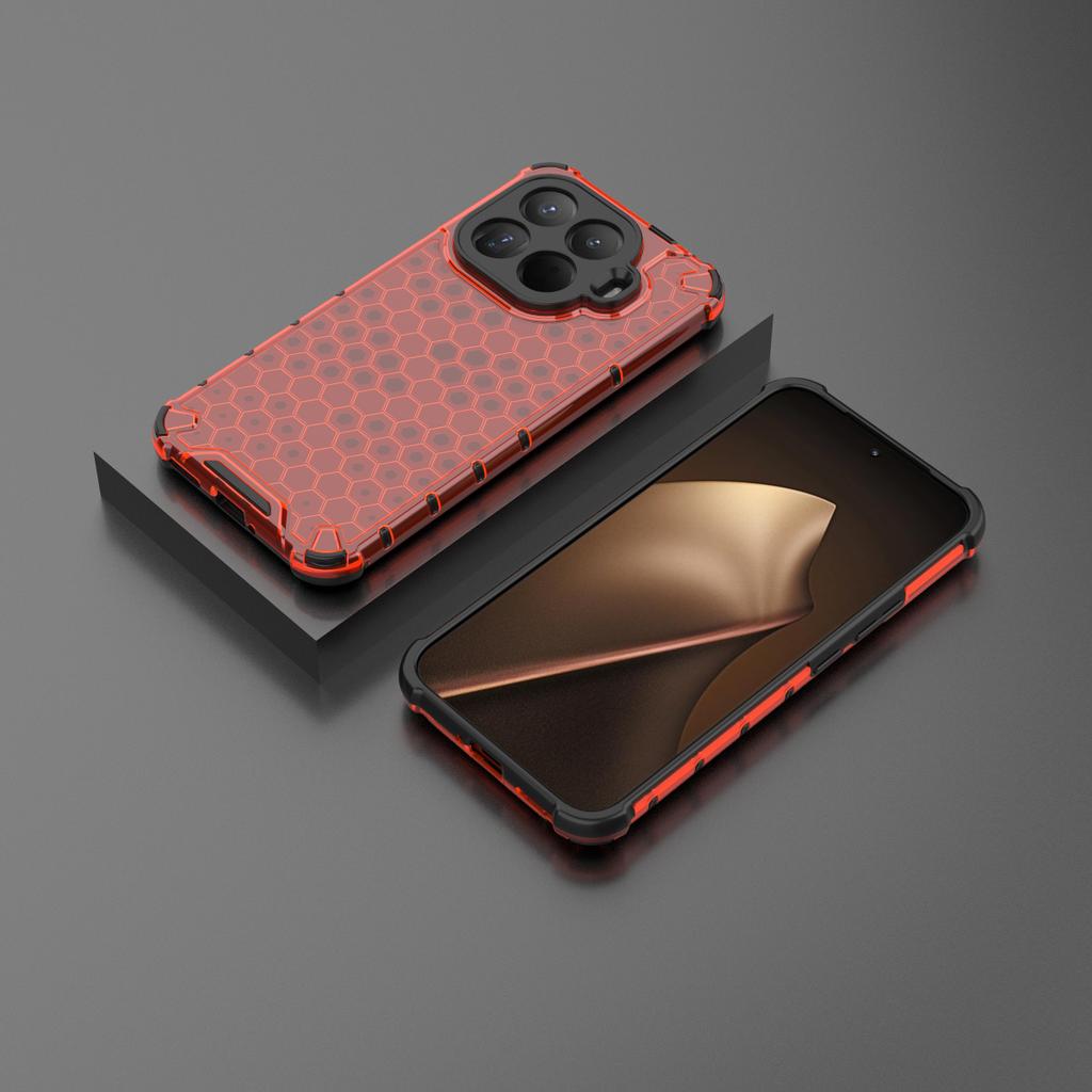 Прозрачный сотовый гибридный бронированный чехол для телефона для Xiaomi 15T 14T 14 Pro, прочный, ударопрочный, с защитой четырех углов от падения
