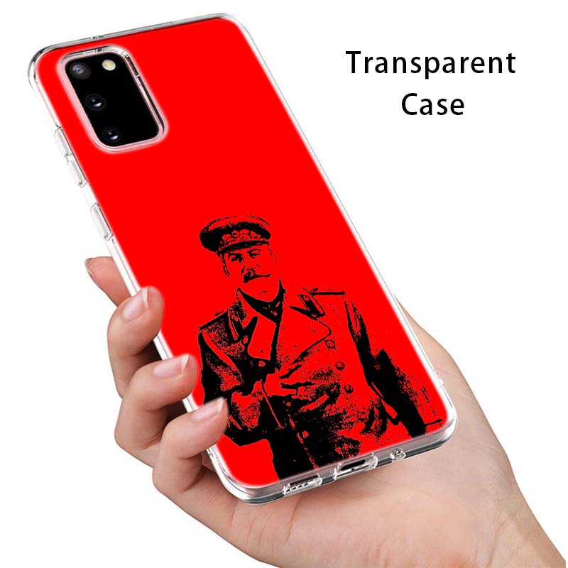 Мягкий чехол для телефона «Сталин Советский Союз» для Samsung Galaxy S22 Pro S21 S20 FE Ultra S10 S10E Lite S9 S8 Plus S7 S6 Edge