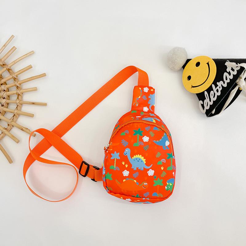 Динозавр Детский Мультяшный Одноплечевой Кроссбоди Нагрудная Сумка Детский Подарок Мода