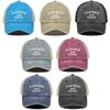 "Tanned and Tipsy" Print Mesh Cap Unisex Casual Cotton Snapback Hats For Woman Washed Retro Adjustable Baseball Cap