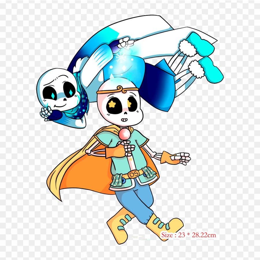 Dream Undertale Image Iron On Heat Transfer Printing Vinyl Patches Sticker for Clothes DIY Appliques Washable Patches