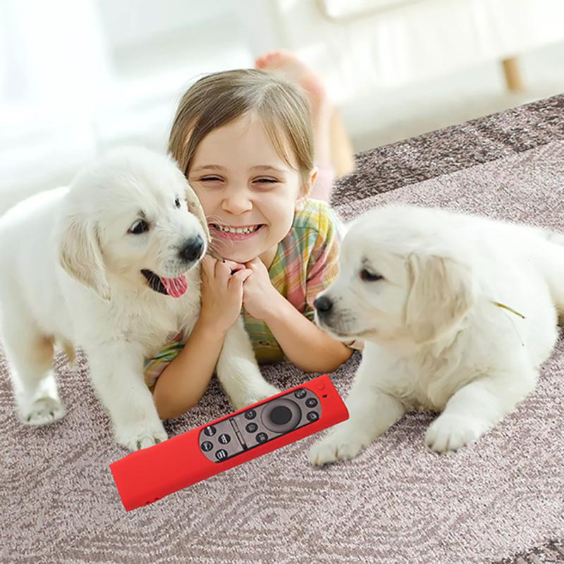 Силиконовый чехол для пульта дистанционного управления для телевизора, защитный чехол со шнурком, совместимый для Samsung Solar Tm-2180e