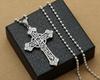 S925 Sterling Silver Korean-Style Virgin Mary Cross Pendant for Men and Women