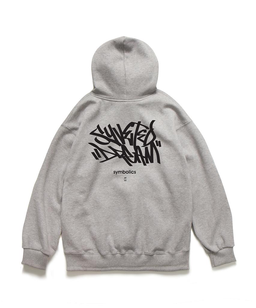 Худи Syd Tagging Светло-серый