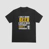 I Only Drink 3 Beer Days A Week Funny Tshirt Pub Drinker Alcohol Lager Top Gift